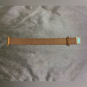 Rose gold Apple watch bracelet